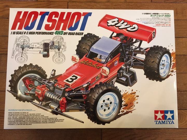 タミヤ　1/10 電動RC組立キット ホットショット 2007