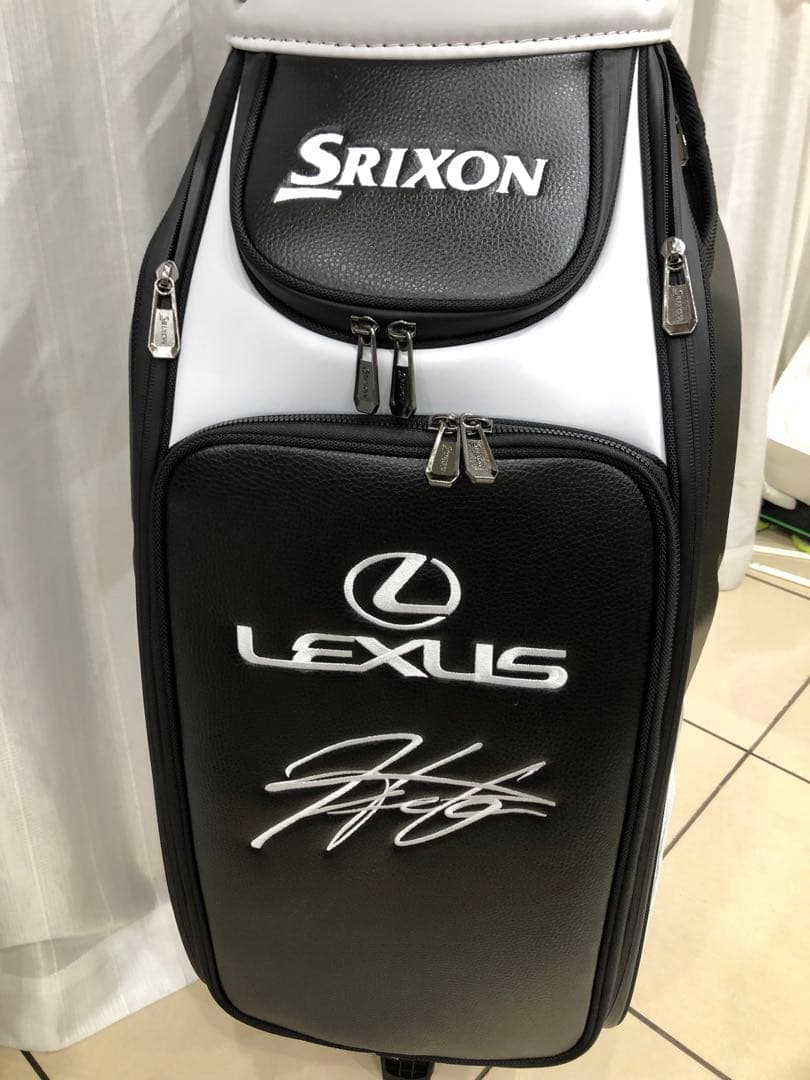 松山英樹　新作限定Srixon Lexus ゴルフキャディバッグ