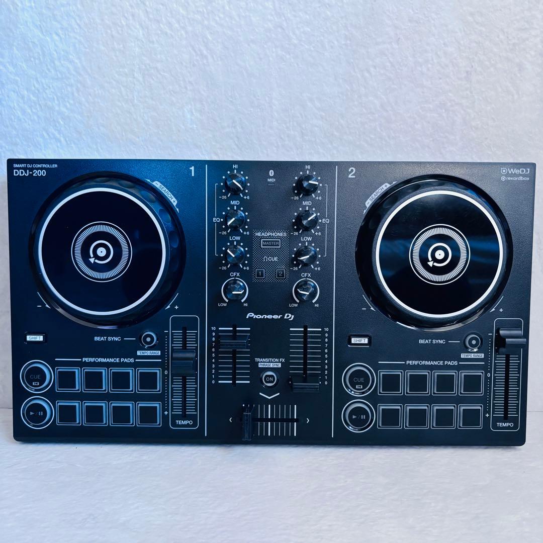 美品Pioneer DJ DDJ-200 DJコントローラー Bluetooth