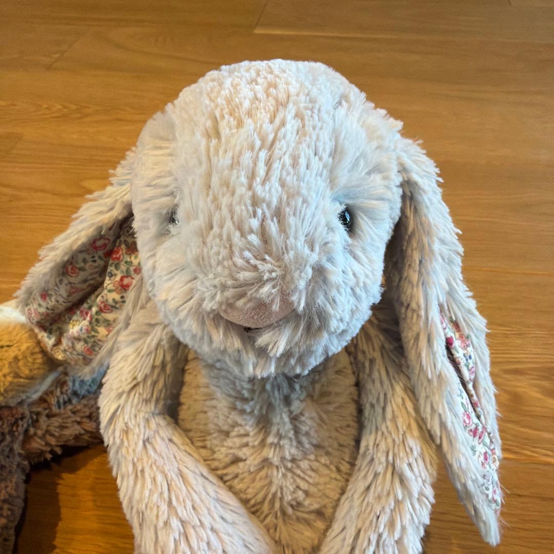  ぬいぐるみ Mサイズ　バニー,モンキー2体