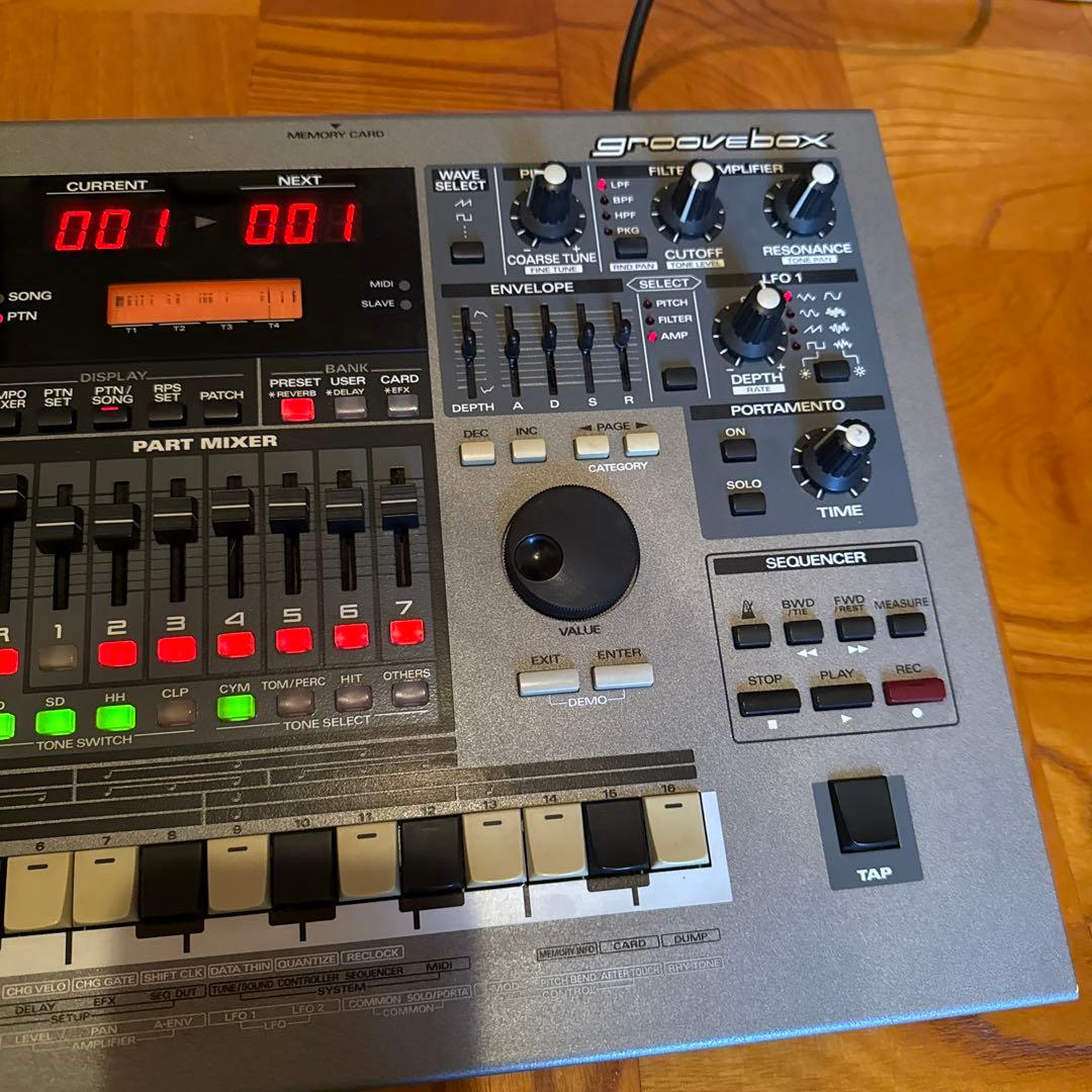 Roland MC-505 シルバー　ヴィンテージ　ジャンク品