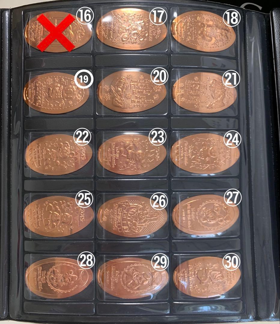 ディズニーランディズニーシー スーベニアメダル コレクション 2014～2018