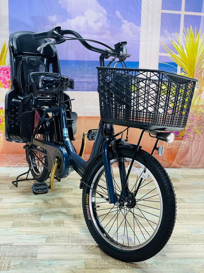 ギュットアニーズ⭐️16AH！パナソニック子供乗せ電動アシスト自転車Y3049