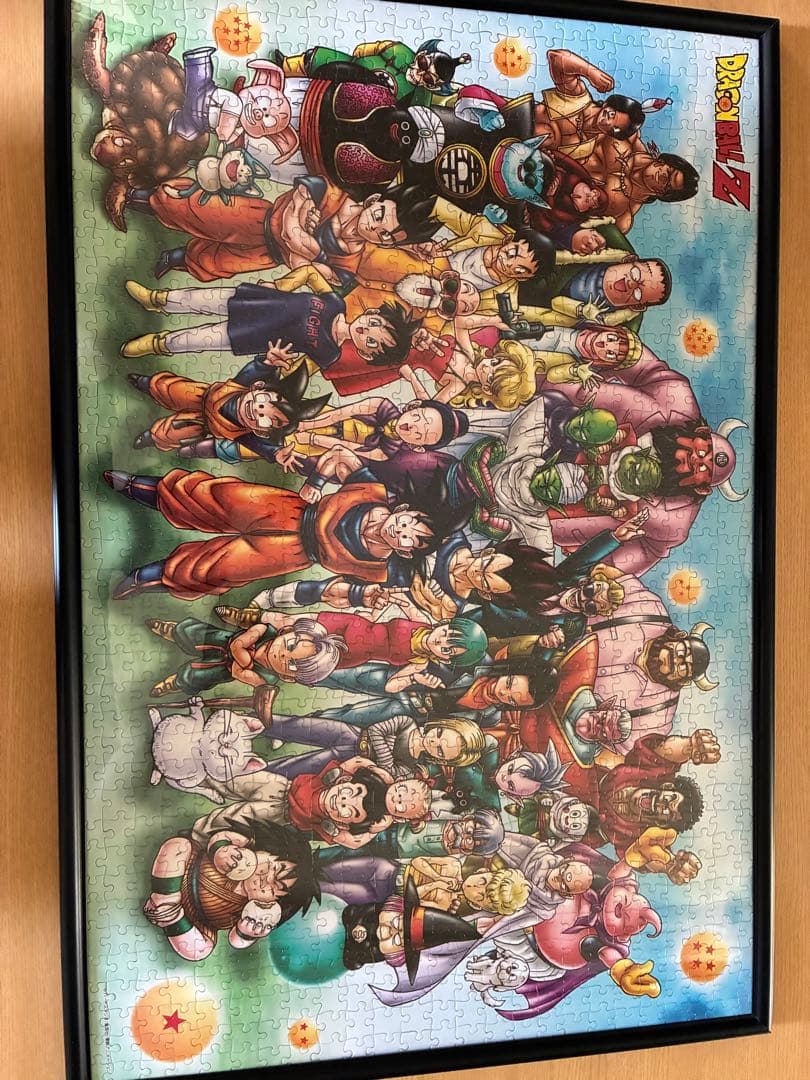 【最終値下】完成パズル５枚セット75cm✖️50cm額付