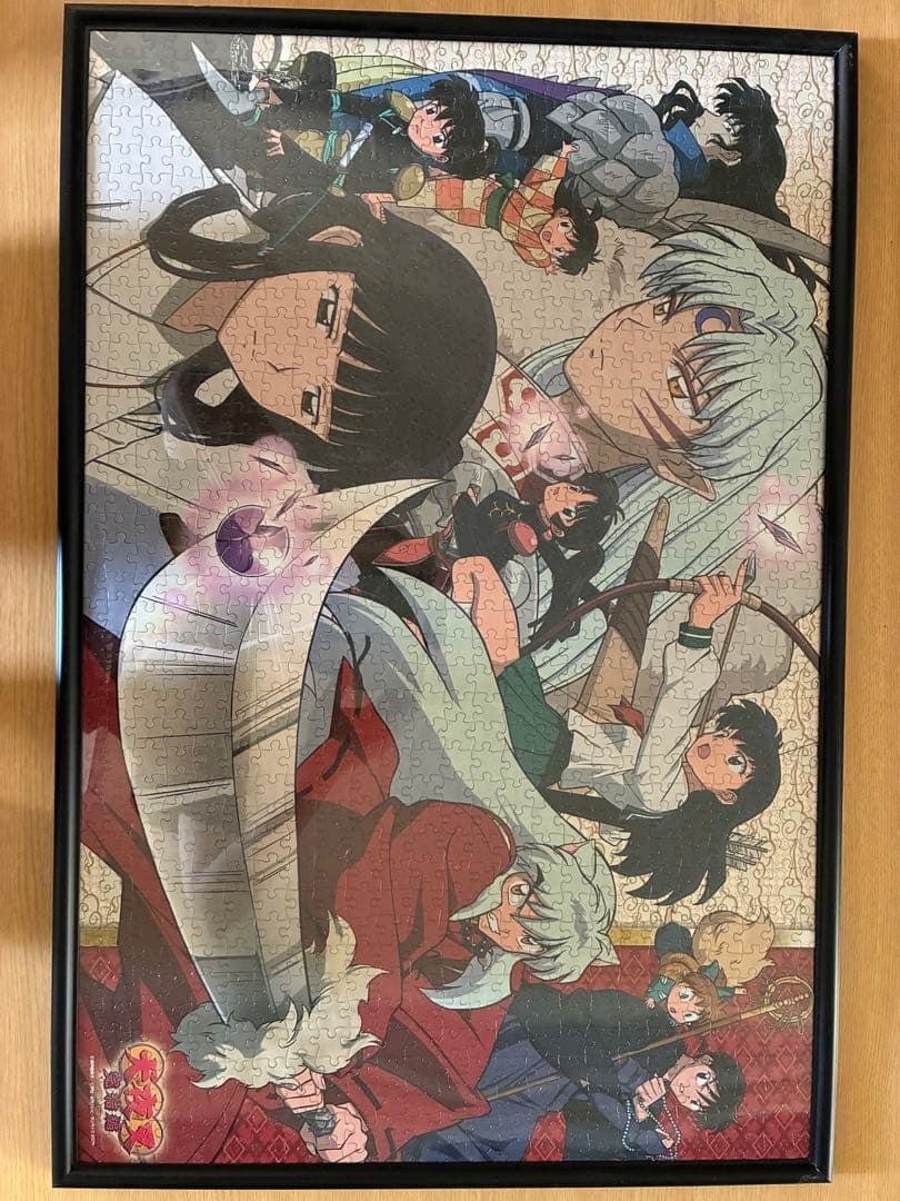 【最終値下】完成パズル５枚セット75cm✖️50cm額付