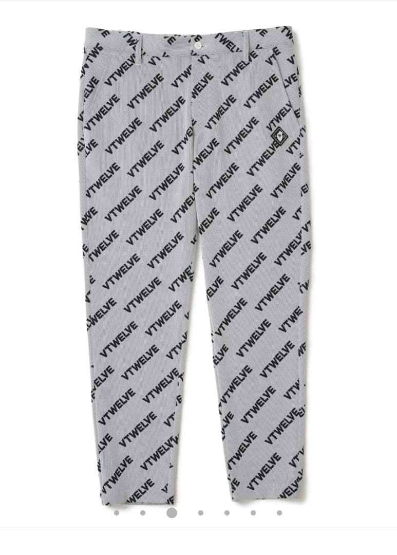 V12 VET PANTS ジャガードパンツ