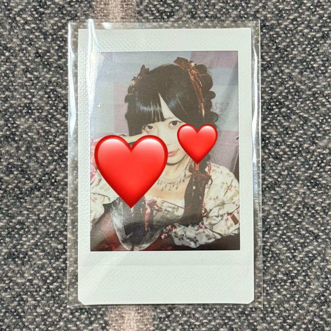 きゅるりんってしてみて　逃げ水あむ　チェキ　セット