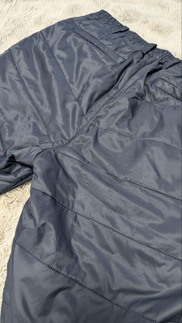 ブリーフィング L 暖パン 紺 ウォームパンツ 中綿 コーデュラ ダウン