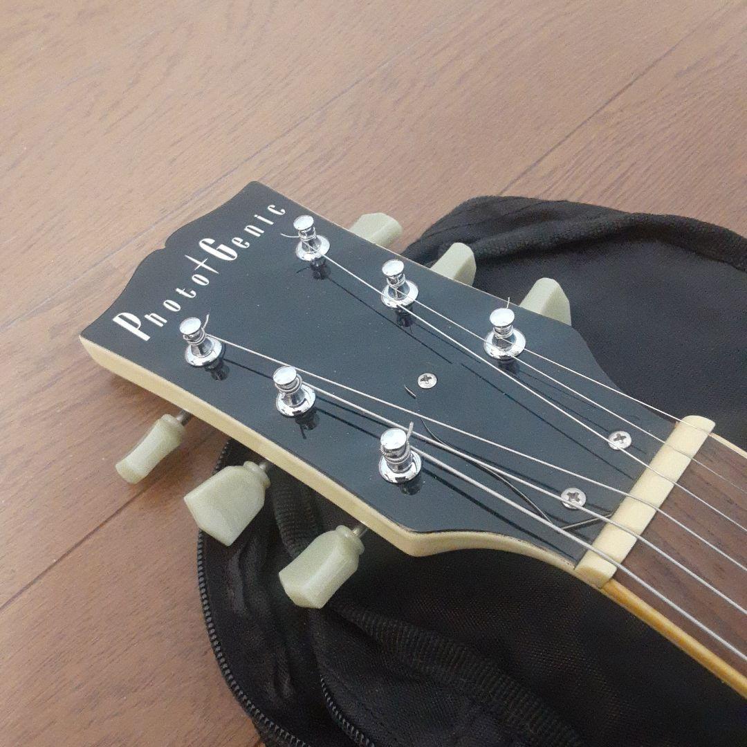 Photogenic SGスタイル エレキギター アイボリー　ケース付き