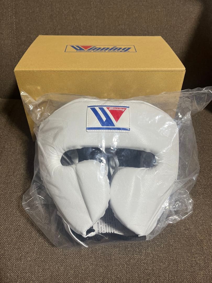 値下げ交渉可！新品　ウイニングWinning ヘッドギア Mサイズ ホワイト