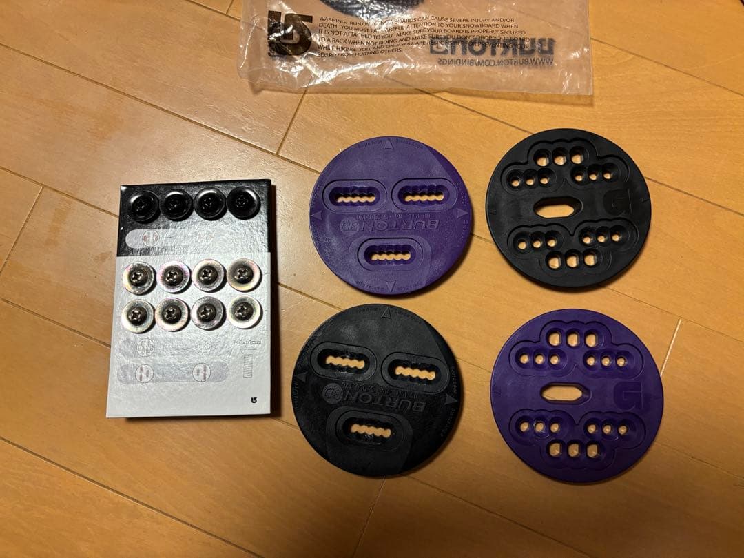 Burton スノーボードビインディングCUSTOM Mサイズ［訳あり］