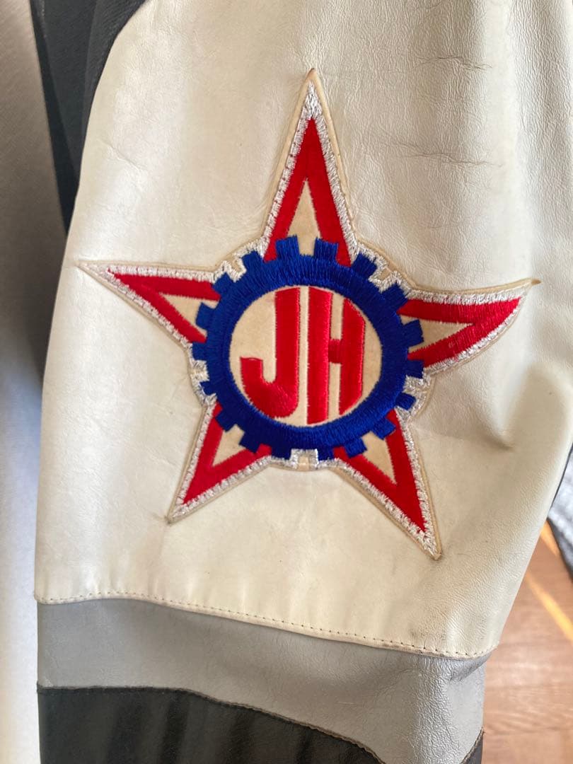 90s USA製 Jeff Hamilton MLBスタジャン S