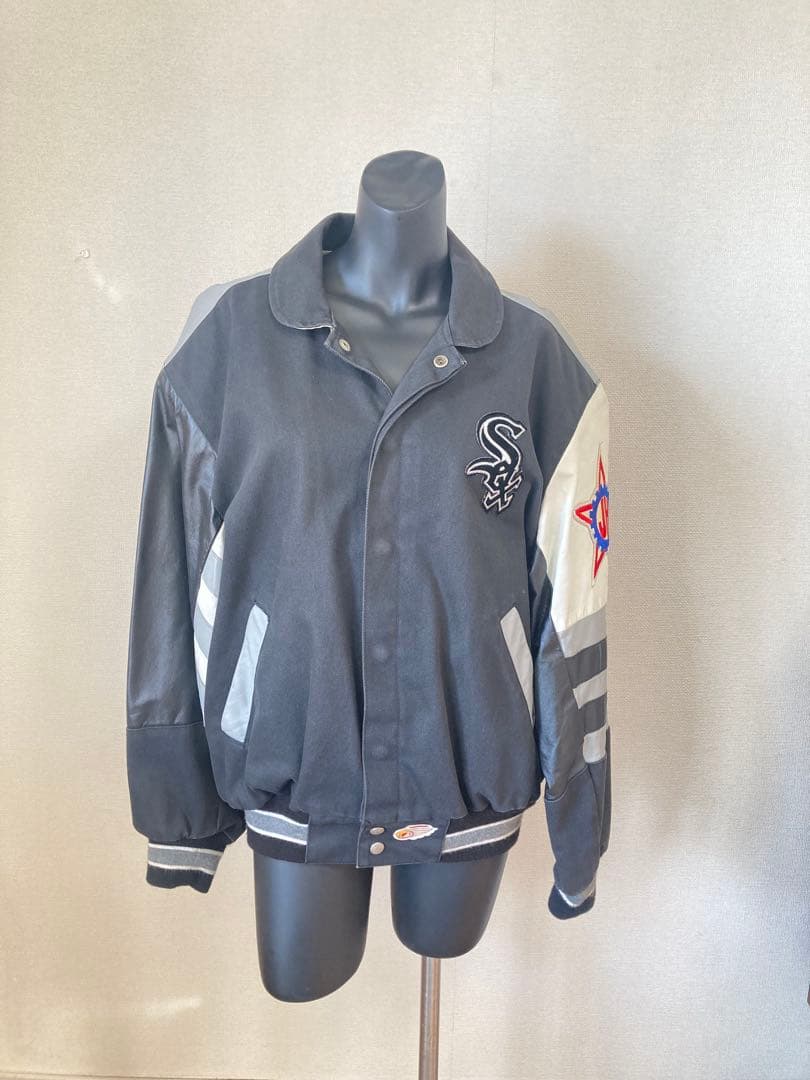 90s USA製 Jeff Hamilton MLBスタジャン S