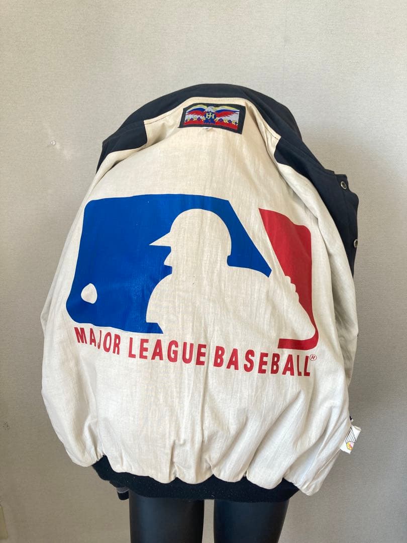 90s USA製 Jeff Hamilton MLBスタジャン S