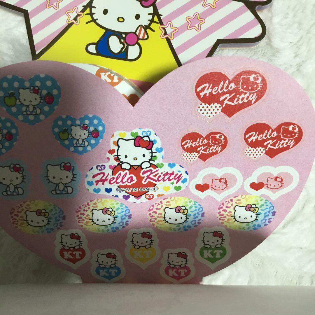 キティちゃん　ハート　りぼん