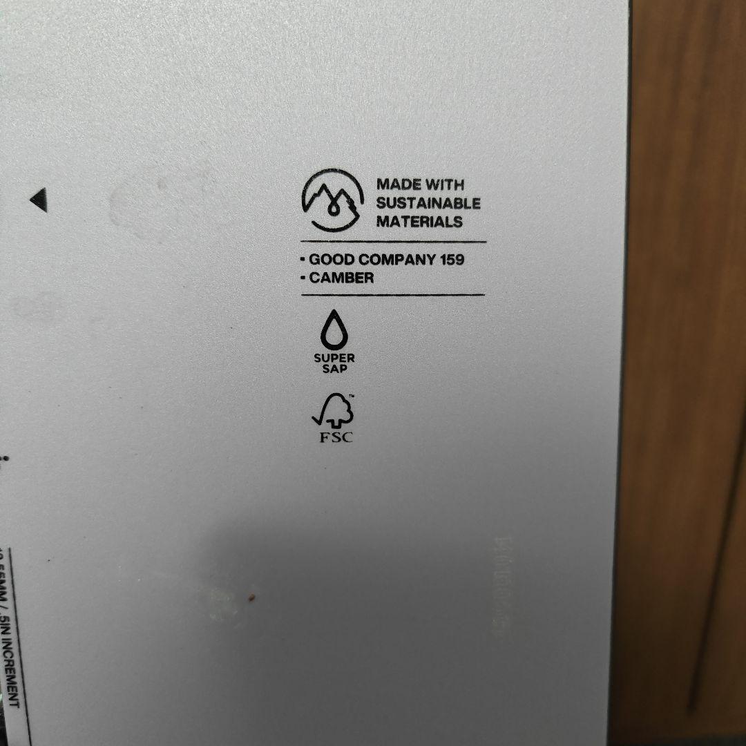 Burton GOOD COMPANY 159 スノーボード キャンバー