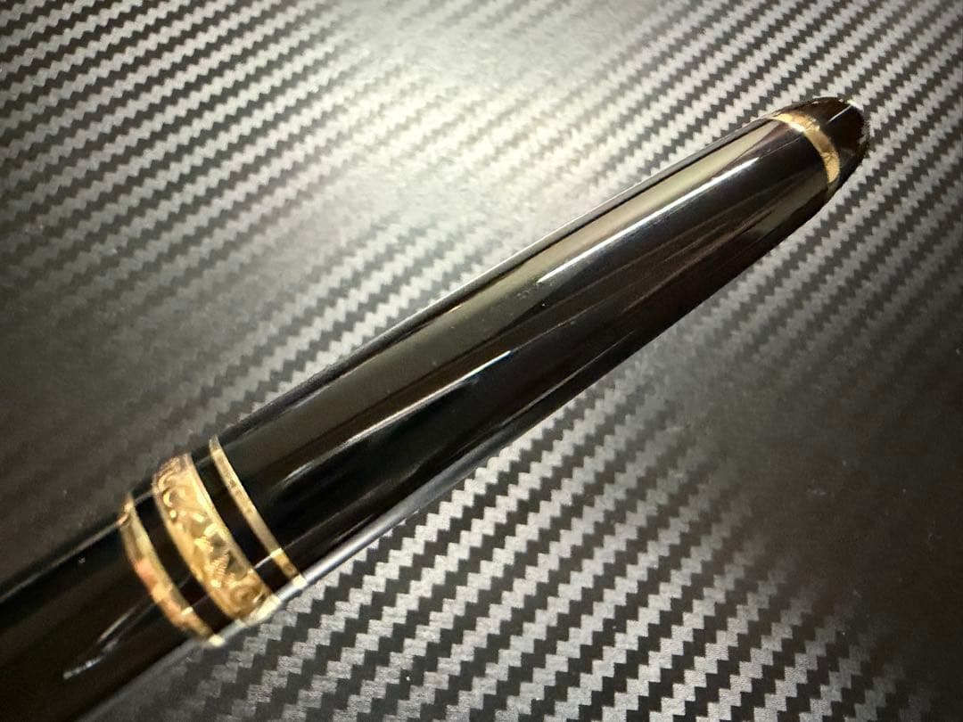 モンブラン マイスターシュテュック 144 ブラック 中白 EF 極細字 万年筆