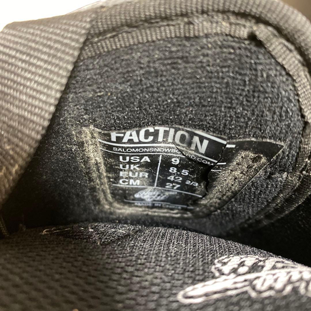 【即日発送】SALOMON スノボブーツFACTION ファクション27.0cm