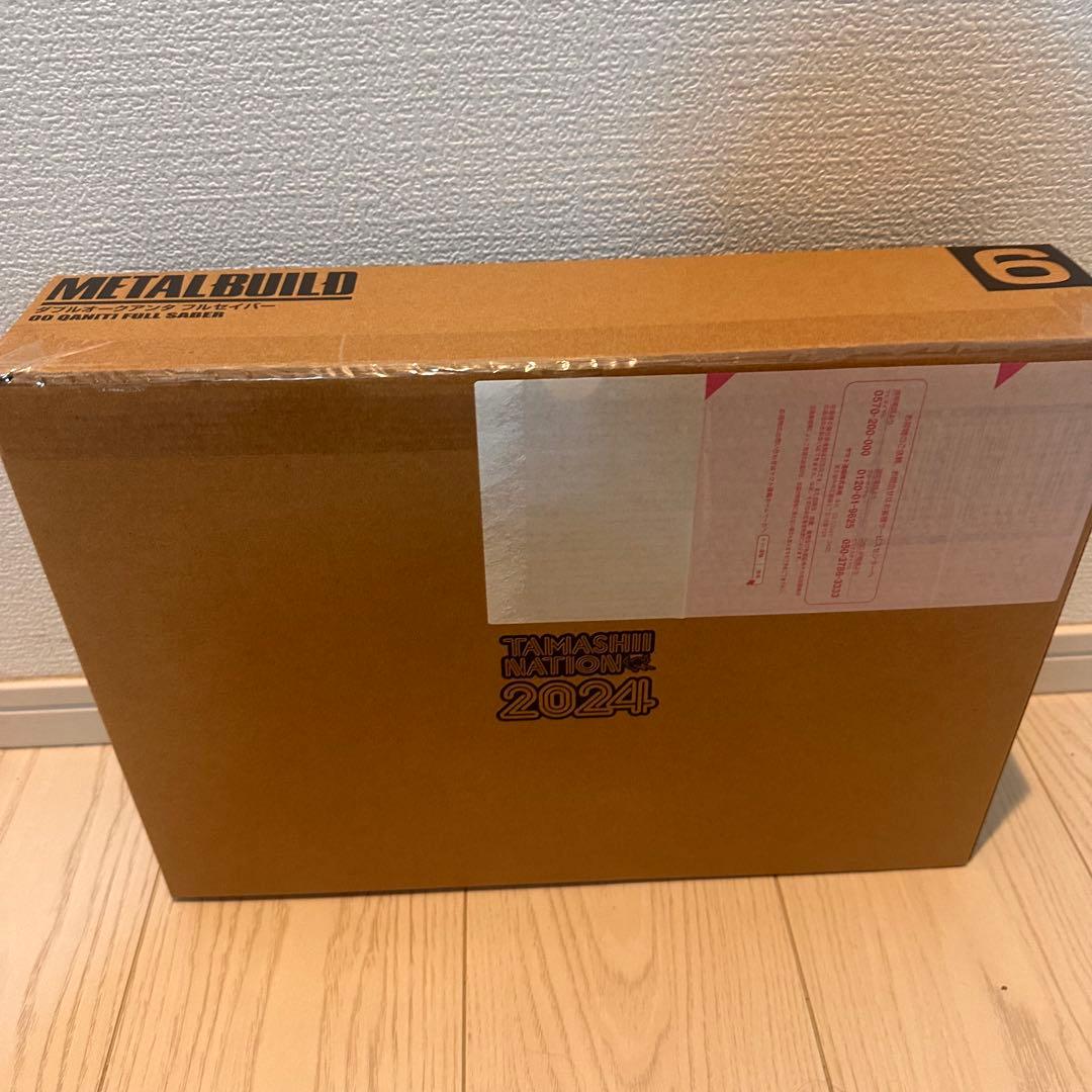 L BUILD ダブルオークアンタ フルセイバー　新品　輸送箱未開封品