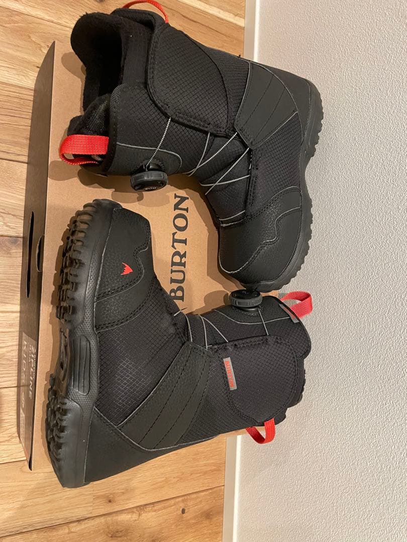 美品　バートン　ジップライン　ブーツ　22センチ　ボア　4K