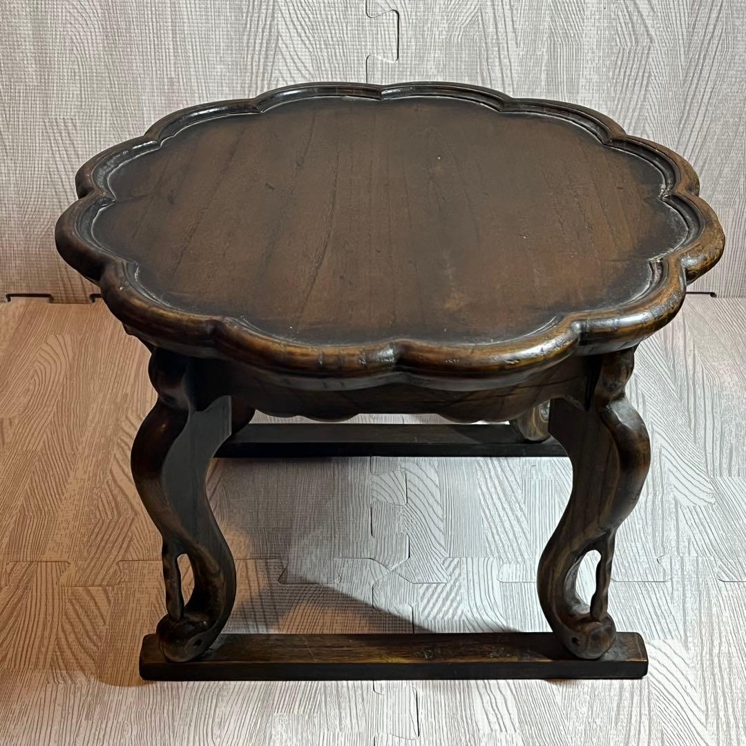 李朝 木製 ソバン ちゃぶ台 ビンテージ 骨董 韓国伝統工芸品 民藝