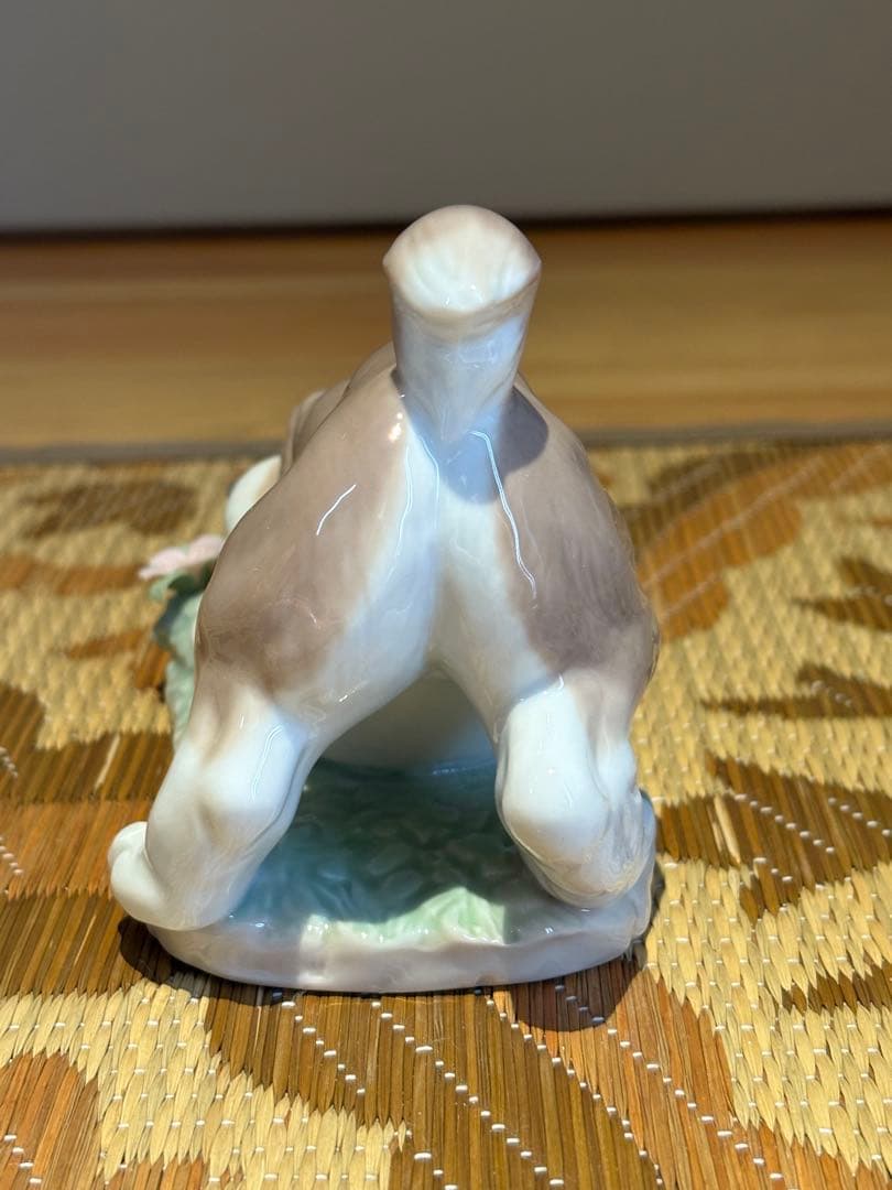 【LLADRO】くんくん、いい匂い　絶版品　専用箱付き