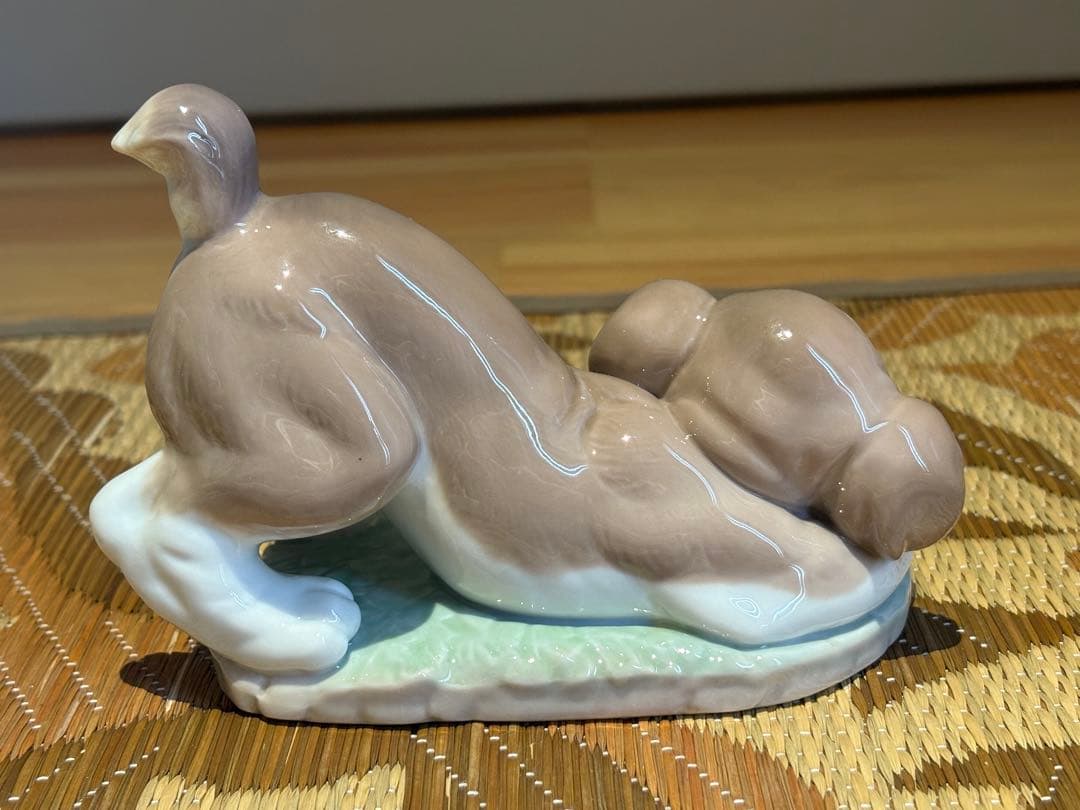 【LLADRO】くんくん、いい匂い　絶版品　専用箱付き