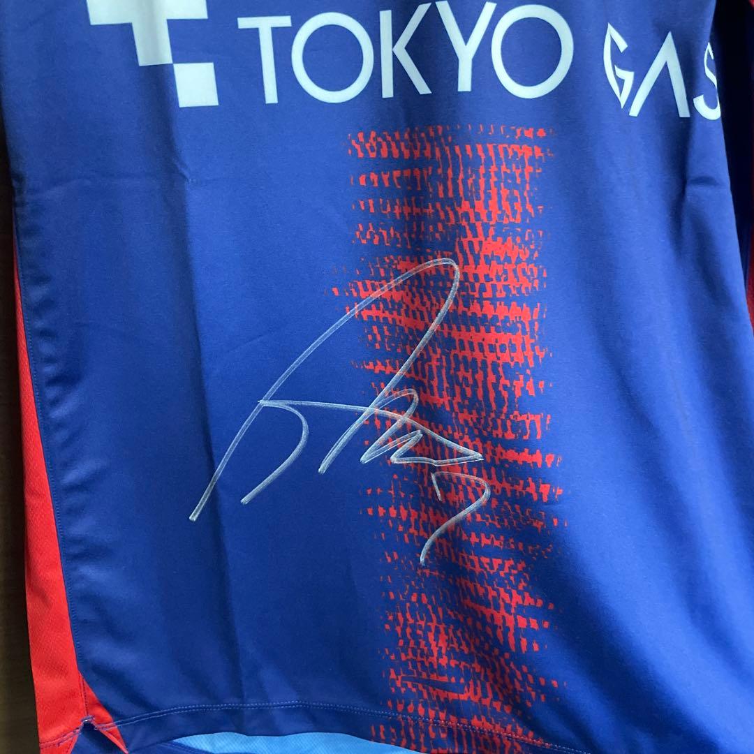 【未使用】安斎颯馬選手サイン ユニフォーム