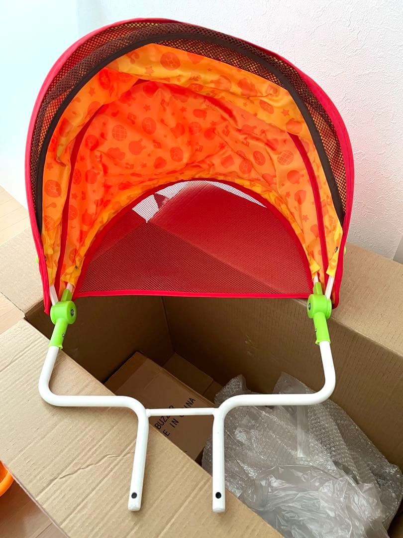 アンパンマン 三輪車 バスケット付き