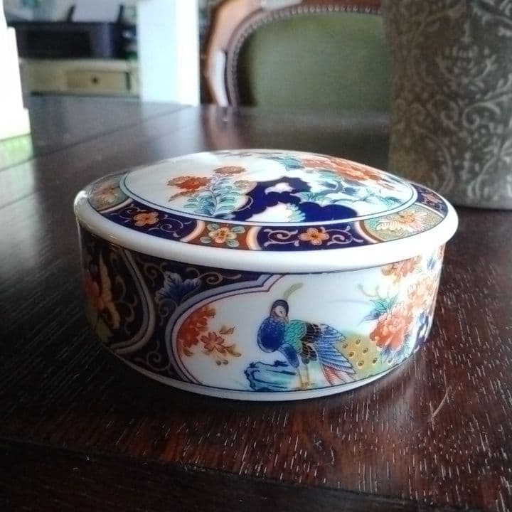 ★超豪華★美品★有田焼★蓋付き食器★縁起良絵柄★アクセサリー入れ★小物入れ★