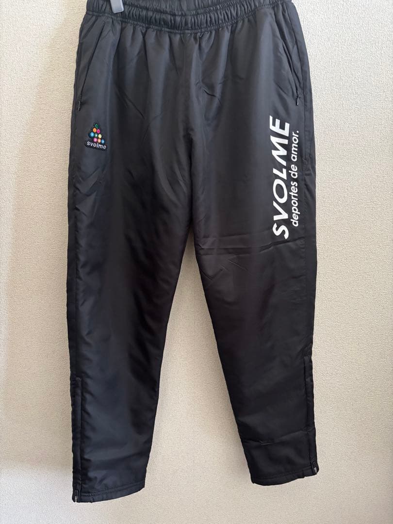 SVOLME 中綿ウォーマートップ&パンツ サッカー 中綿上下セット