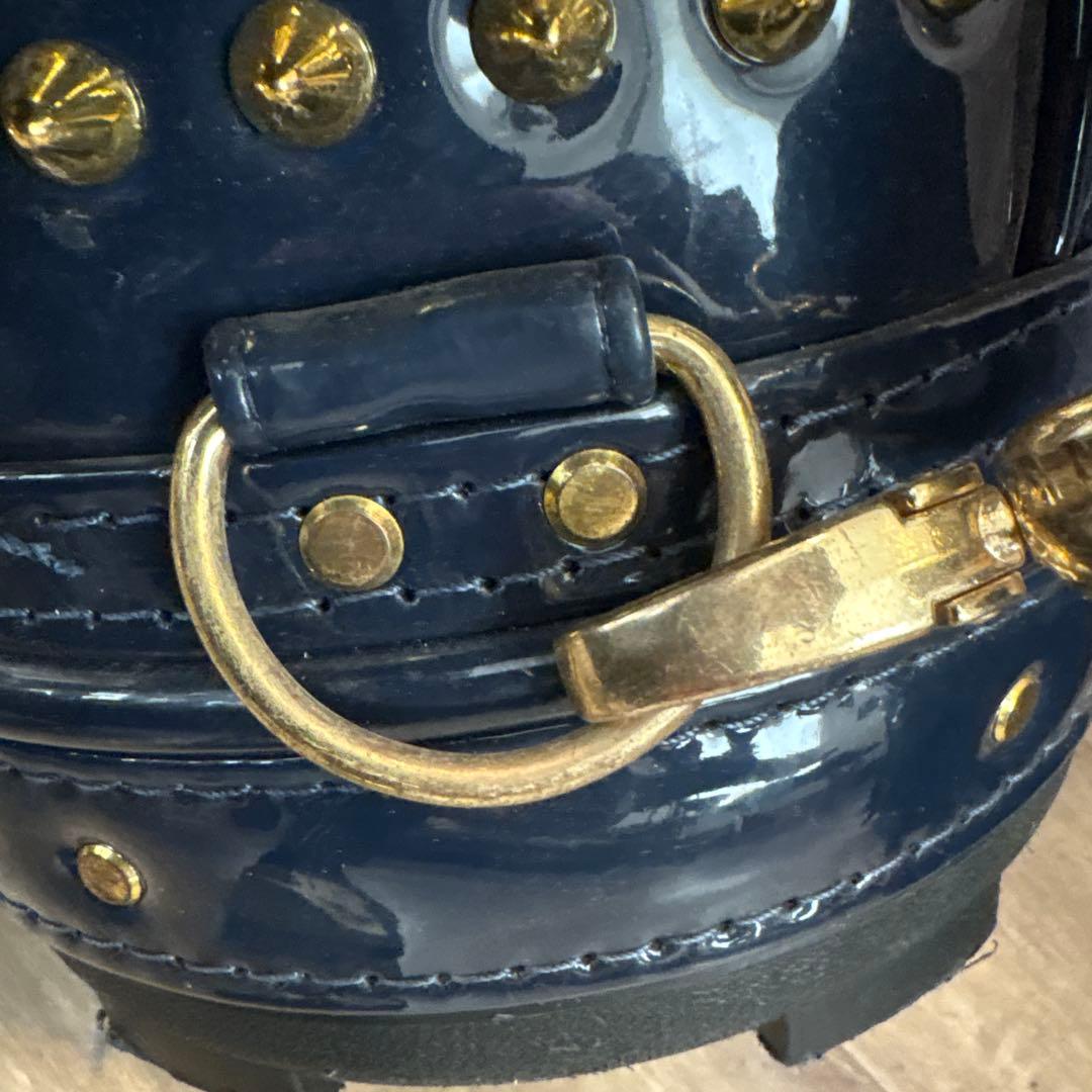 ‼️ラッセルノ エナメル スタンドキャディバッグ ネイビー 完売品‼️