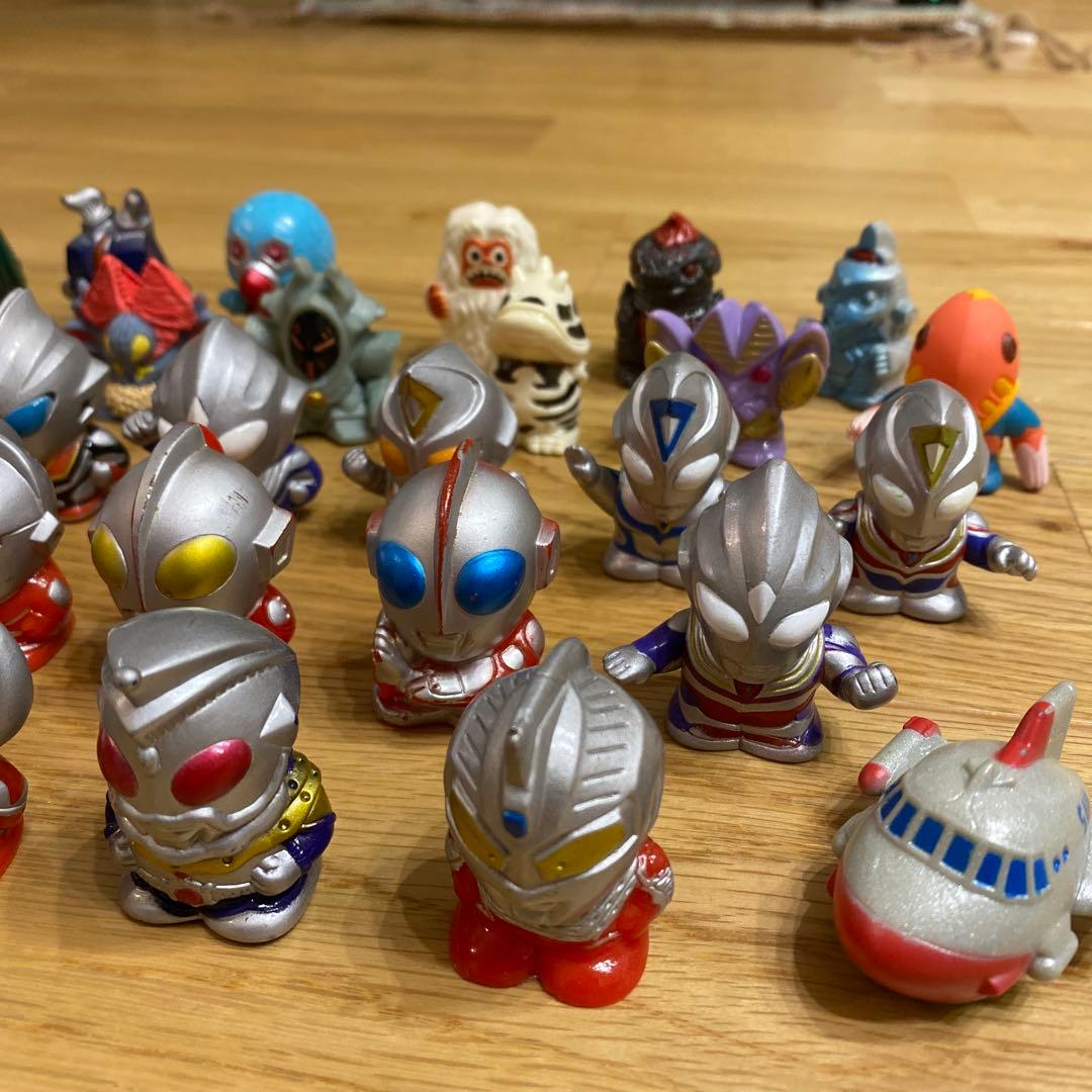 【平成レトロ】ウルトラマン 指人形 フィギア 41体 まとめ売り