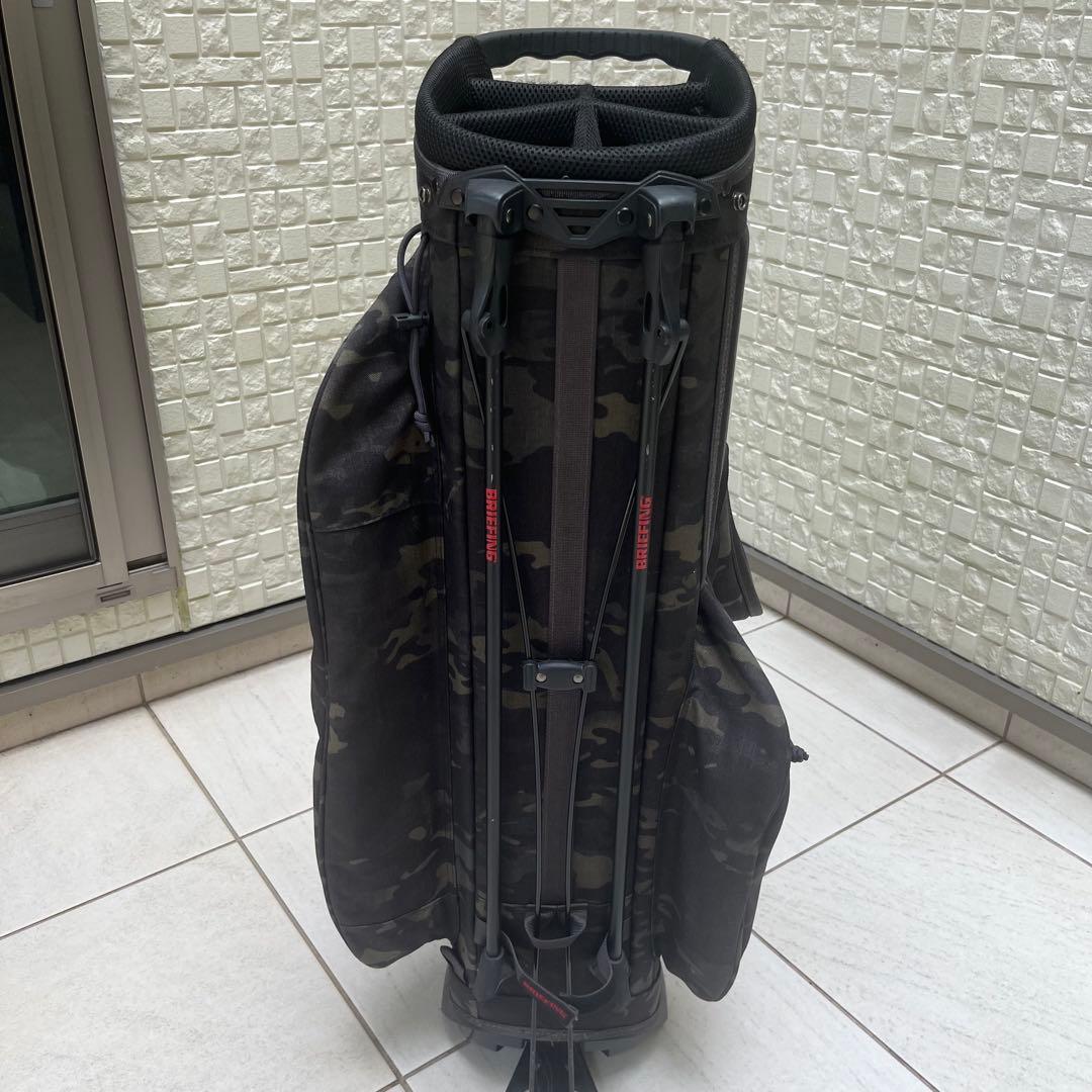 ブリーフィング　BRIEFING キャディバッグ　CR-4 ブラックカモ