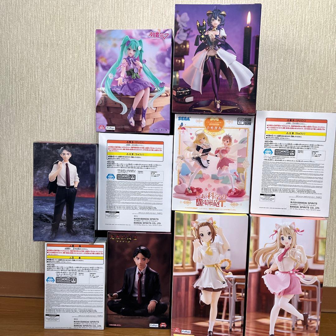 プライズフィギュア10体セット　1