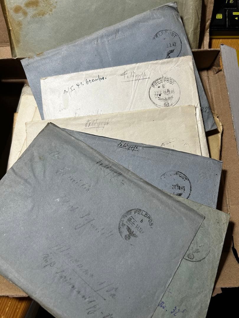 ドイツ第三帝国国防軍兵士の野戦郵便　大量セット