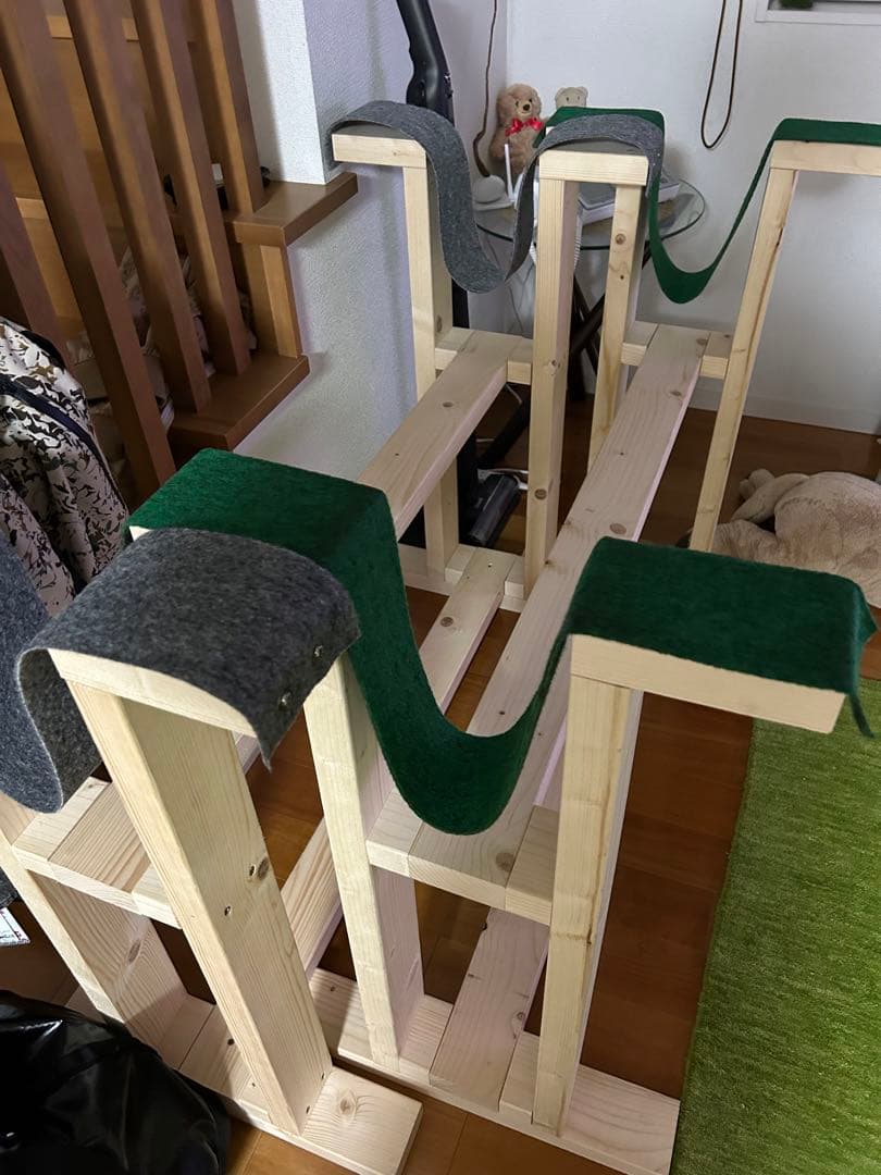 サーフボードスタンド 木製 2×4 ロング＆ショート