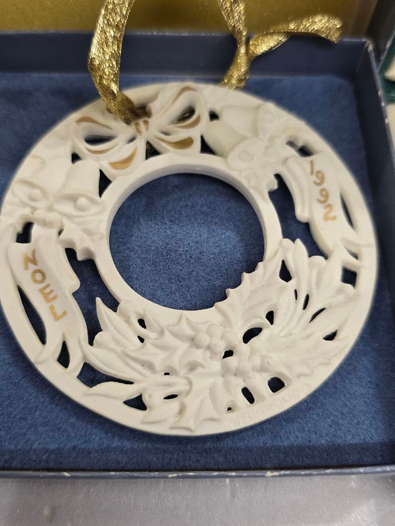 最終値下げ ウェッジウッド WedgeWood オーナメント クリスマス 3個