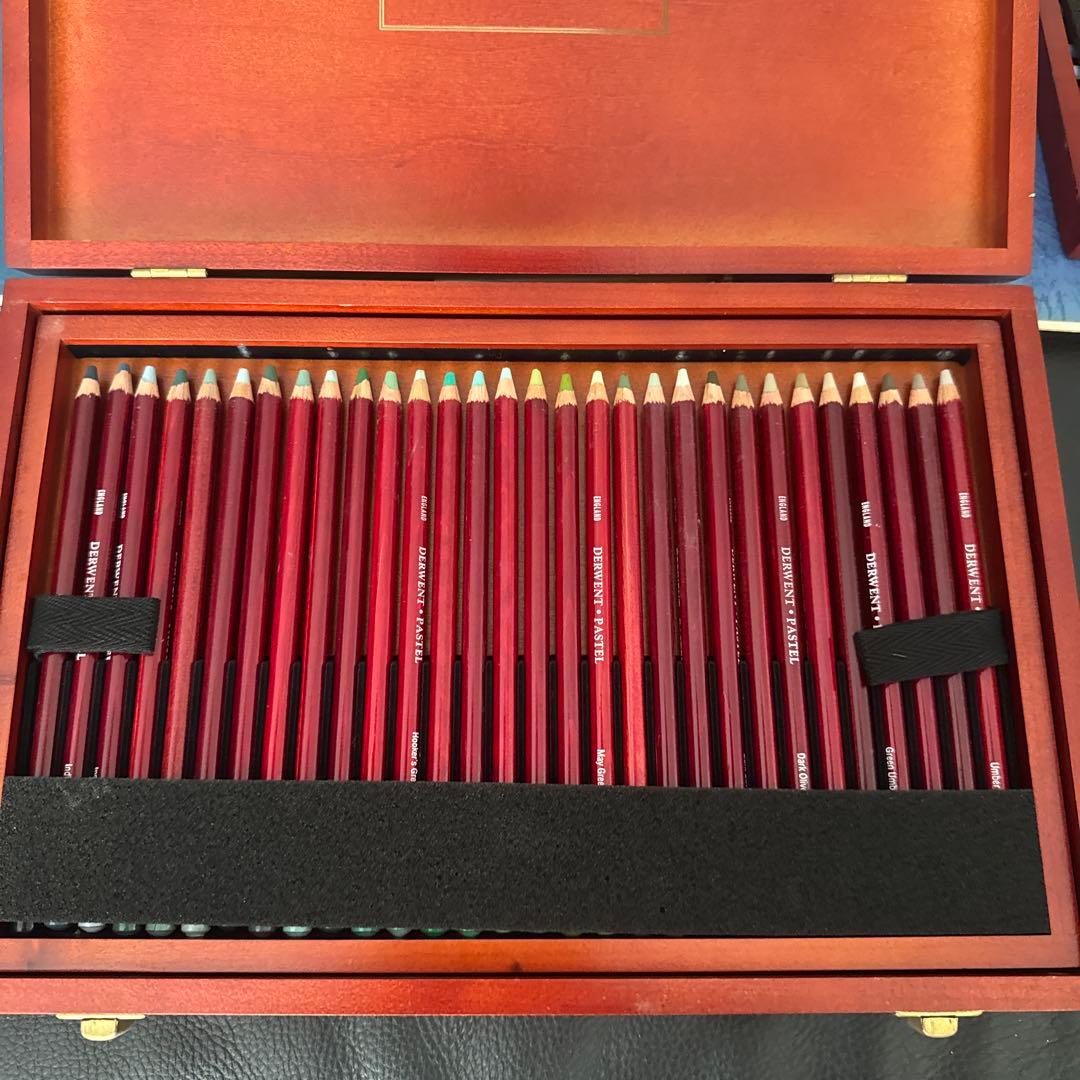 未使用 DERWENT ダーウェント パステルペンシル90色 色鉛筆＋スケッチ
