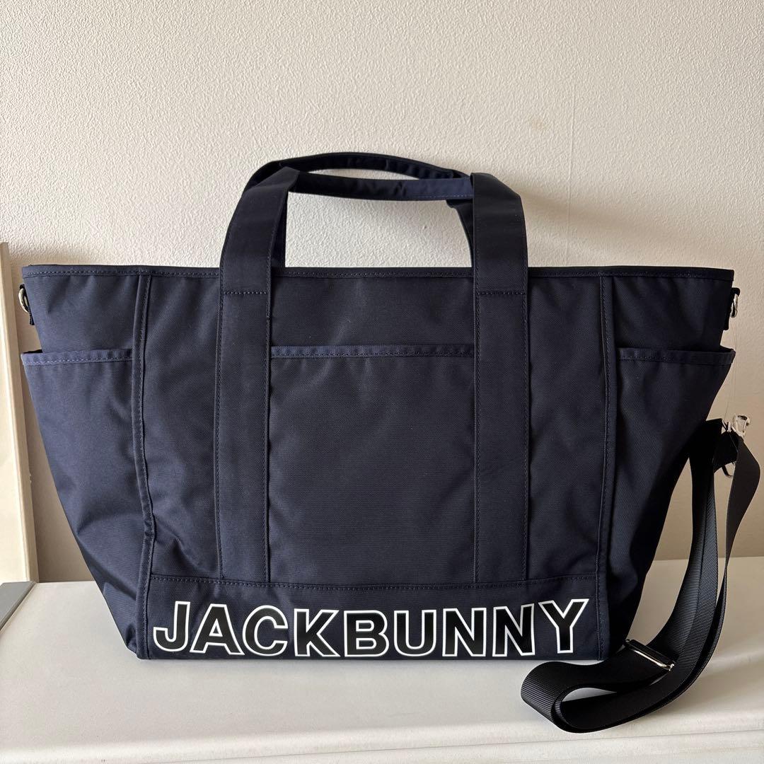 ジャックバニー Jack Bunny!!　トートボストンバッグ ネイビー2025