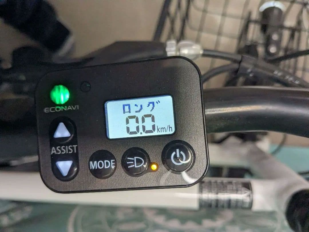 Panasonic 電動アシスト自転車 ベロスターミニ 白