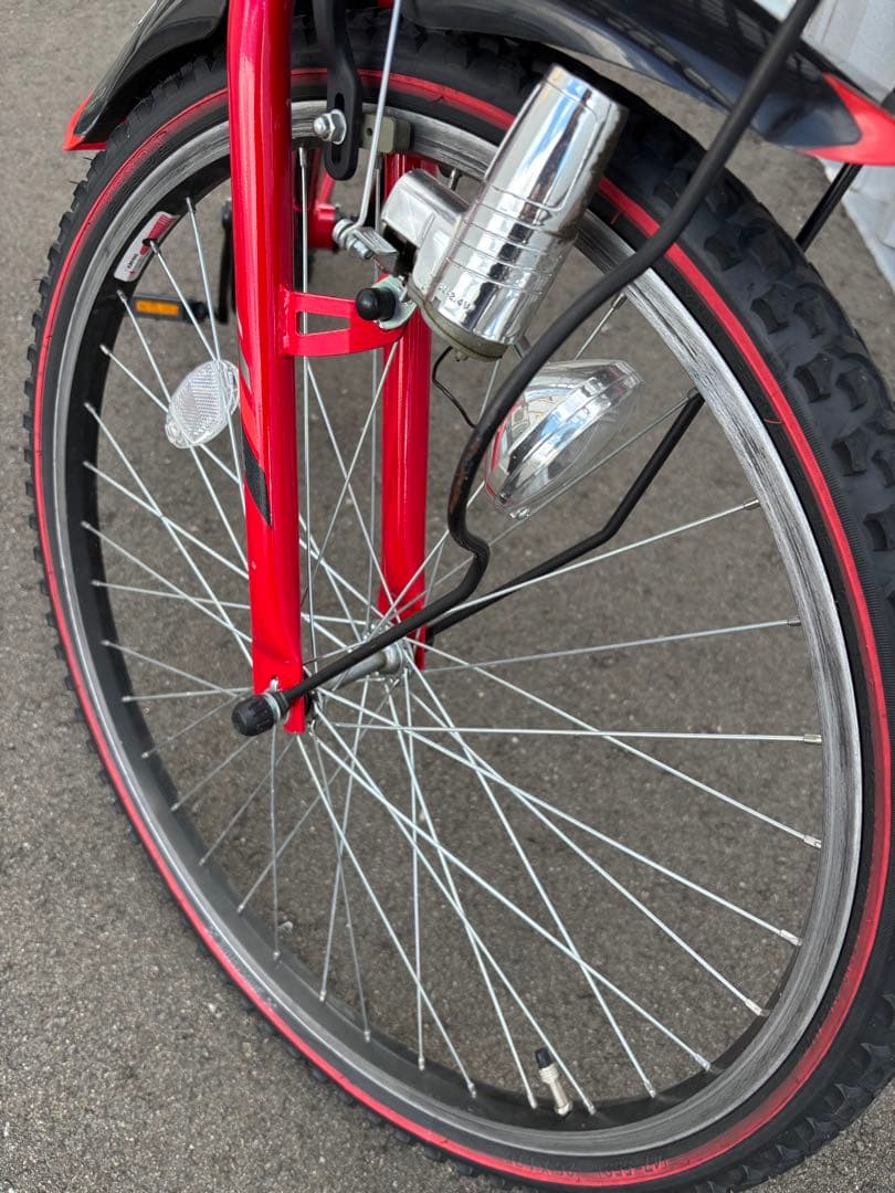 BRIDGESTONE ブリヂストン ジュニア自転車 レッドタイヤサイズ26子供