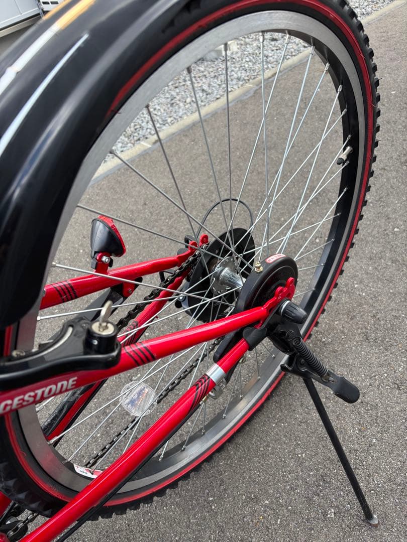 BRIDGESTONE ブリヂストン ジュニア自転車 レッドタイヤサイズ26子供