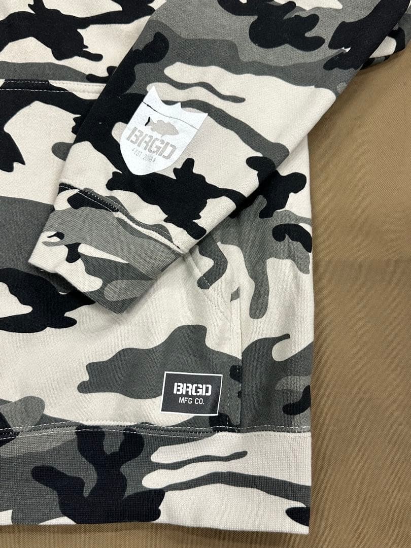 バスブリゲード パーカー BASSBRIGADE deps DRT キムケン