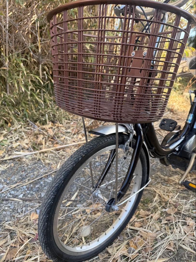 電動アシスト自転車 ブラック シティタイプ