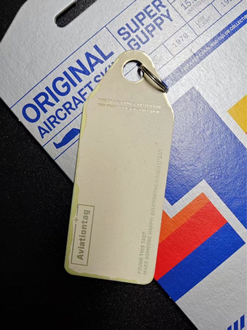 スーパーグッピー Aviationtag 金属色