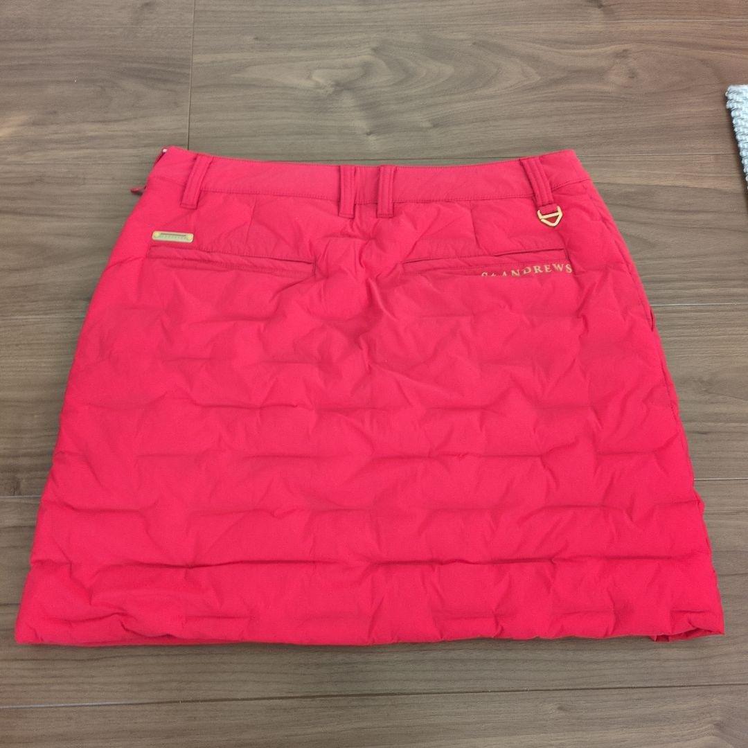セントアンドリュース ゴルフ高機能 中綿 スカート 赤 М
