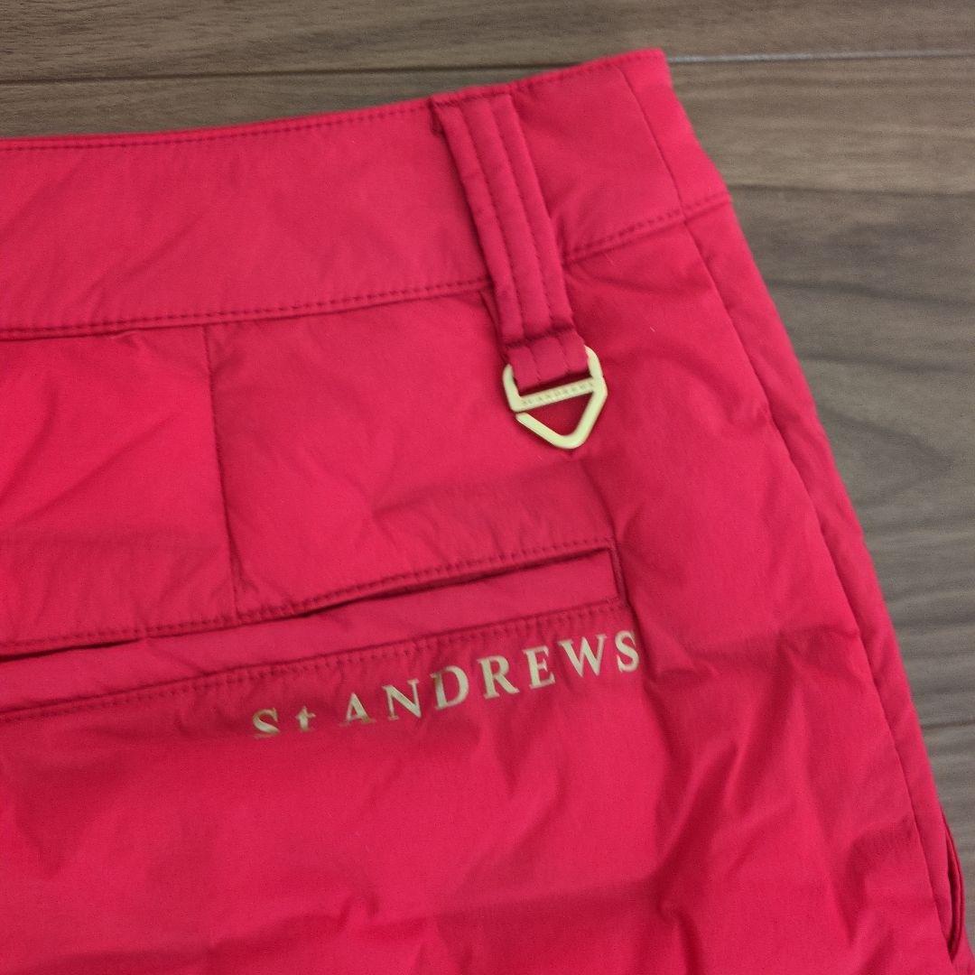 セントアンドリュース ゴルフ高機能 中綿 スカート 赤 М