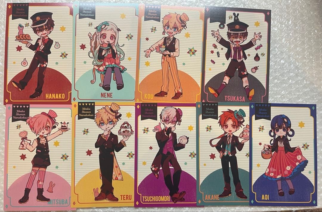 《レア》地縛少年花子くん アニメガ みんなでお茶会 ポストカード