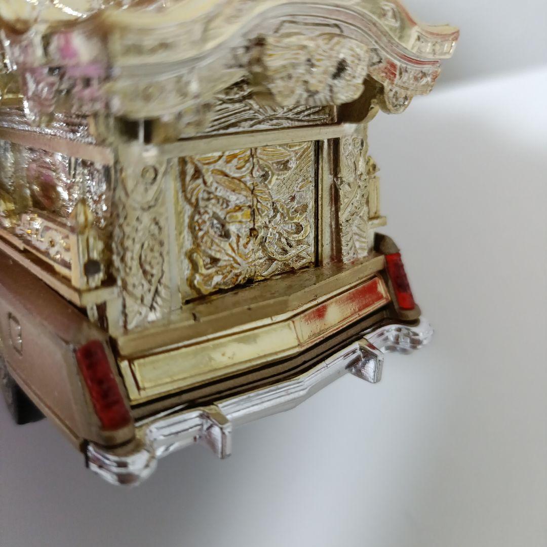 【難あり】ヨネザワ　ダイヤペット　リンカーン　霊柩車　ミニカー